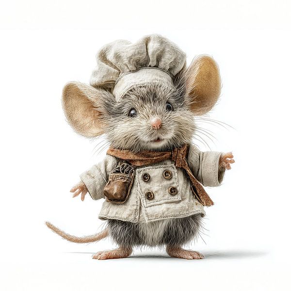 Chef-Maus von Margriet Hulsker