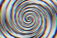 Multicolor spiral, original digital design