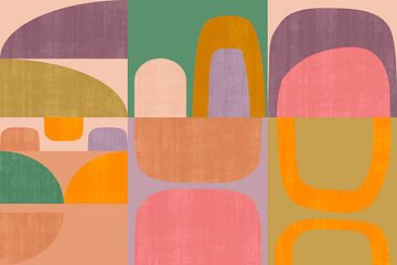 Retro Chic Color Blocks