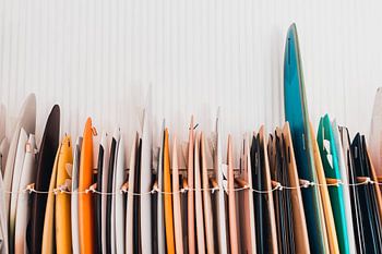 Surfbrett-Geschäft in Ericeira, Portugal