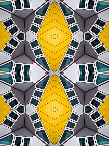 Symétrie des maisons cubiques - Rotterdam