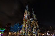 kerk tijdens glow  von Robin Smit Miniaturansicht