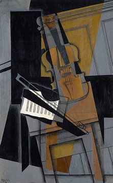 De viool, Juan Gris