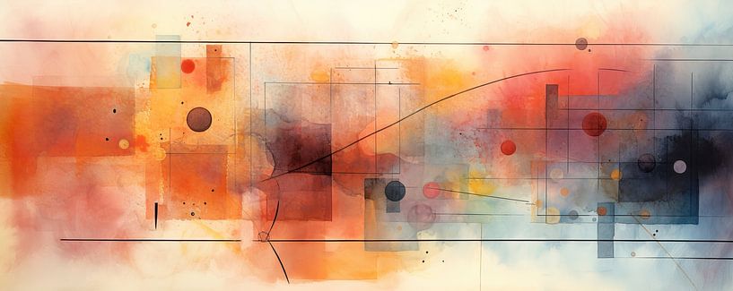 Abstract Colourful 206933 by Abstract Painting