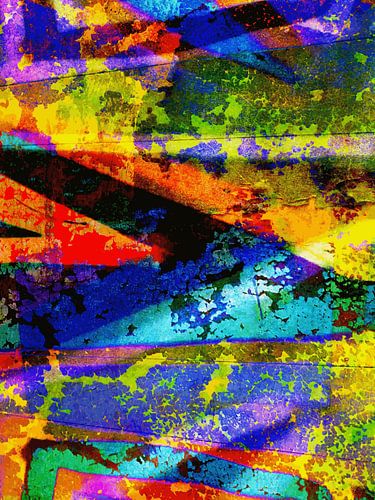 Modern, Abstract Digitaal Kunstwerk - The Place That Fills Your Tears (Part 1)