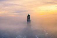 Zwolle dans le brouillard par Thomas Bartelds Aperçu
