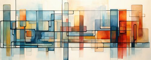 Abstract Kleurrijk 417978