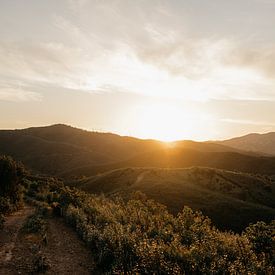Bergen | Travel photography print Algarve Portugal Art Print van Chriske Heus van Barneveld