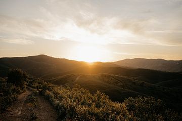 Bergen | Reisefotografie Druck Algarve Portugal Kunstdruck von Chriske Heus van Barneveld