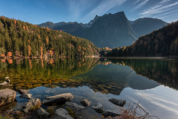 Mountain lake in Tyrol