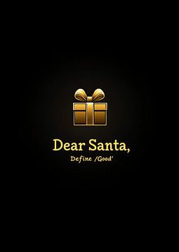 Cher Père Noël, définissez le bien
