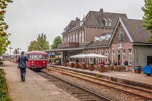 De Railbus van de Miljoenenlijn in Simpelveld sur John Kreukniet