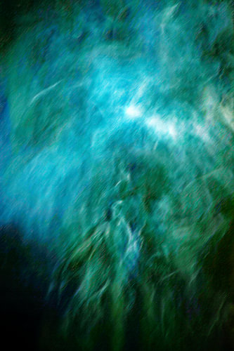 Kosmisches Aquamarin