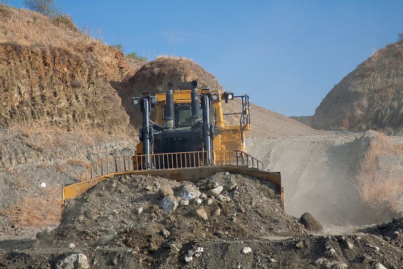 Bulldozer van Guido Akster