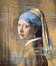 la fille à la perle - Johannes Vermeer par Lia Morcus Aperçu