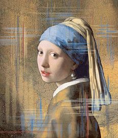 Das Mädchen mit dem Perlenohrgehänge - Johannes Vermeer von Lia Morcus