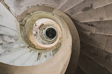 Spiral Stairs Upwards by Perry Wiertz