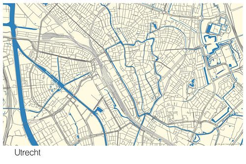 Das Zentrum von Utrecht