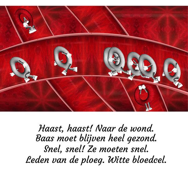 Witte bloedcellen van Grüntyers .