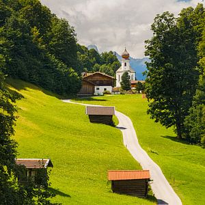 Wamberg, Bayern, Süddeutschland
