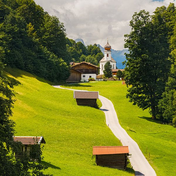 Wamberg, Bayern, Süddeutschland von Henk Meijer Photography