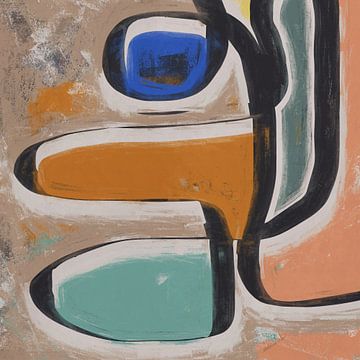 Tribute to Miró by Angel Estevez