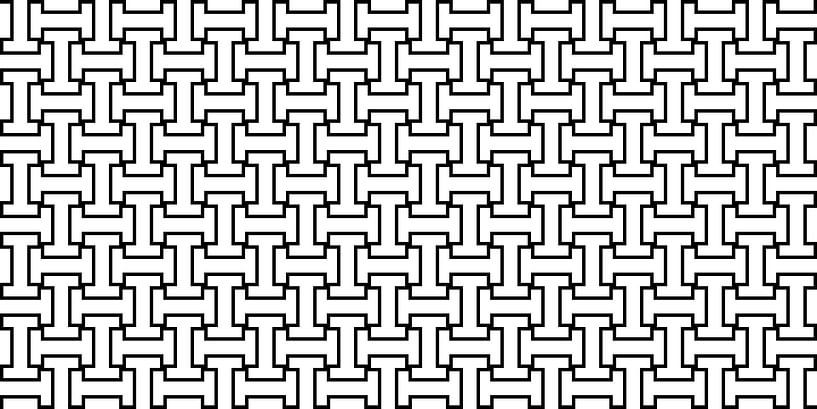 Permutatie | ID=12 | V=14 | 2:1 | 20x10 van Gerhard Haberern