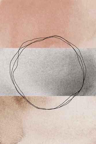 Streifige Aquarellgüte Nr. 1