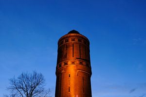 Watertoren aan de Amsterdamsestraatweg in Utrecht van Donker Utrecht