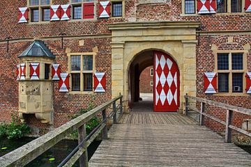Toegang tot de binnenplaats van het kasteel