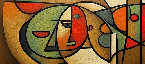 Picasso Today No. 69.85 by ARTEO Paintings