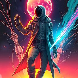 Kosmischer Forscher von Ini Rendybovi