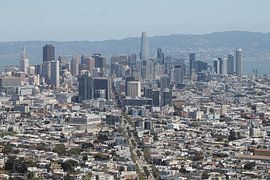 Skyline von San Francisco von Paulien Hemelaar