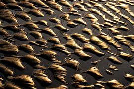 "Gouden zandstructuren" sur Esther van der Weijden