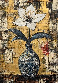 Weiße Lilie von ARTEO Gemälde