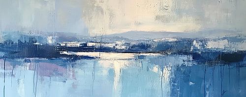 Art moderne de la réflexion - Echo voilé de l'horizon