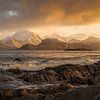 Beeindruckender Sonnenaufgang auf den Lofoten von Roelie Steinmann
