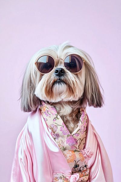 Lhasa Apso by Poster Art Shop