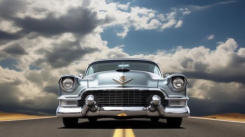 Oude stijlvolle Cadillac