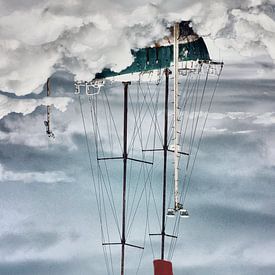 Floating up-side-down Ship von Beautiful Company Studio Design (bcstudio)