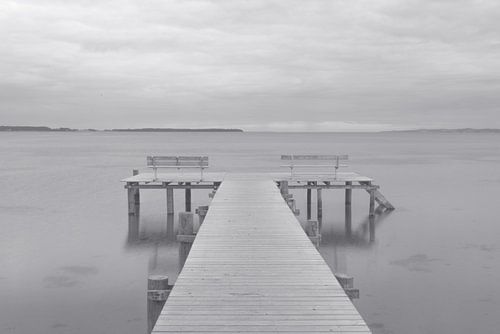 Steiger Met Een Prachtig Uitzicht