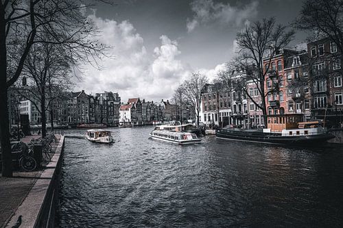 Amsterdam in the Netherlands is not just black and white