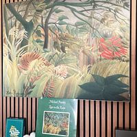 Customer photo: Tiger in a Tropical Storm (Surprised!), Henri Rousseau, on ArtFrame