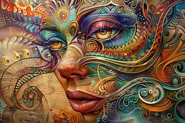 painterly portrait fantasy