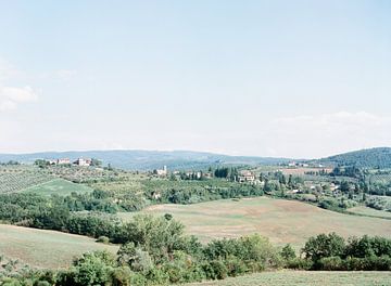 De heuvels van Toscane, Italie van Alexandra Vonk