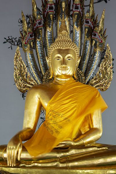 Buddha Gautama at the moment of enlightenment by Walter G. Allgöwer