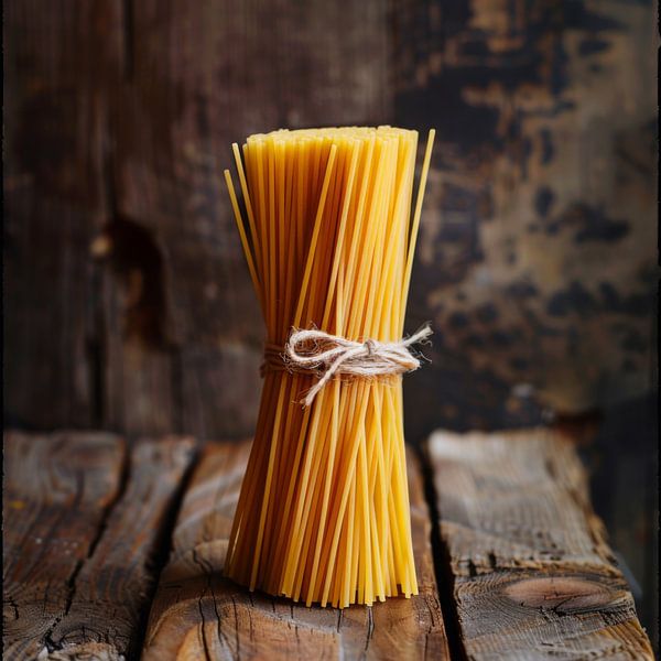 Spaghetti-Bündel - Perfektes Küchenposter  von Poster Art Shop