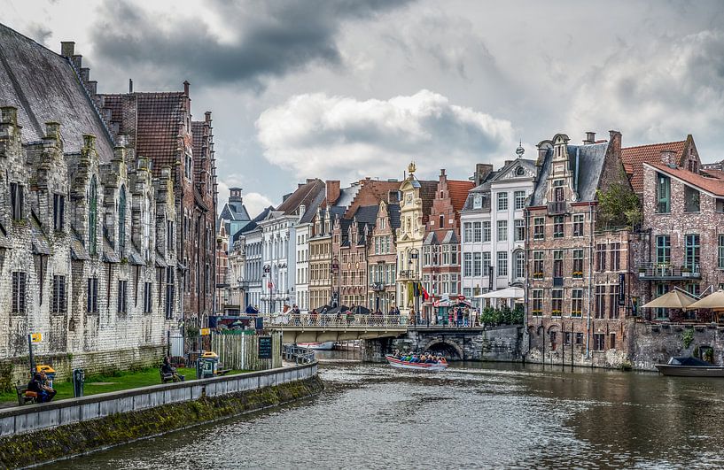 Historisches Stadtzentrum Gent! von Robert Kok