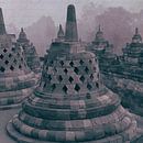 Stupa Borobudur Indonesië van Studio Papilio thumbnail