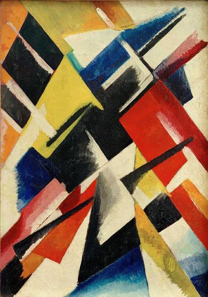 Alexandra Exter – Komposition (1918) von Peter Balan